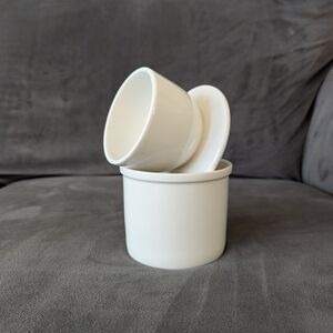 Sweese Brand Ceramic White Butter Crock